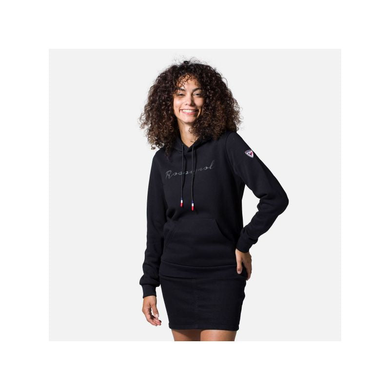 Rossignol sweatshirt W LOGO SWEAT HOOD FT HERE Import z PMSport Your Sports Performance