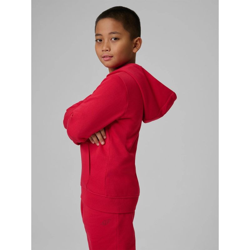 Boy's regular hooded sweatshirt 4F 4FJRSS26TSWSM2749-62S 4f