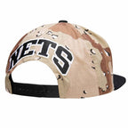 Mitchell & Ness NBA Brooklyn Nets Choco Camo Cap - HHSS1101-BNEYYPPPCAMO Odzież/Czapki/Czapki z daszkiem Your Sports Performance