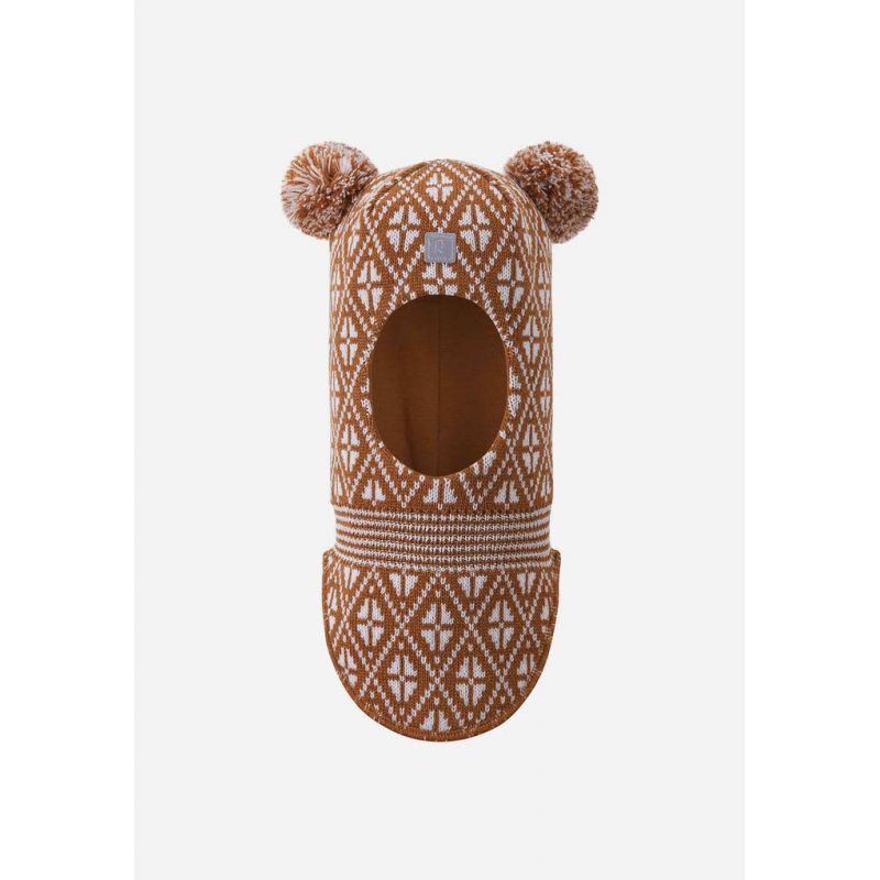 Reima Balaclava Kuuraan Cinnamon brown Toddler Jr balaclava 5300214A-1491 Clothing/Outdoor/Czapki, szaliki, rękawiczki, maski/Reima Your Sports Performance