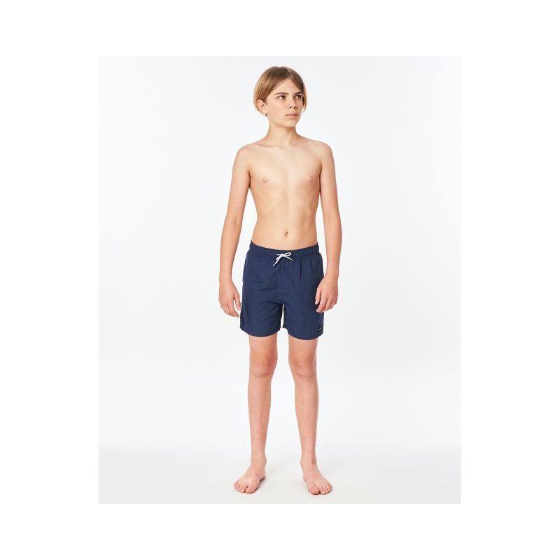 RIP CURL Offset Volley Shorts - Boy - Navy Blue Rip Curl