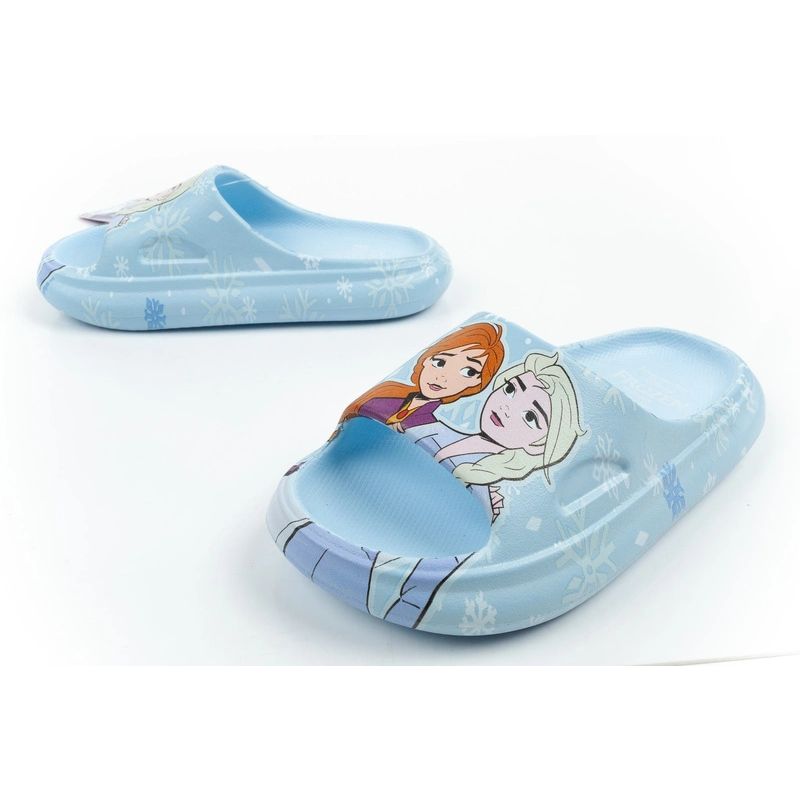 Leomil Frozen flip-flops for girls, light fairy-tale shoes Leomil