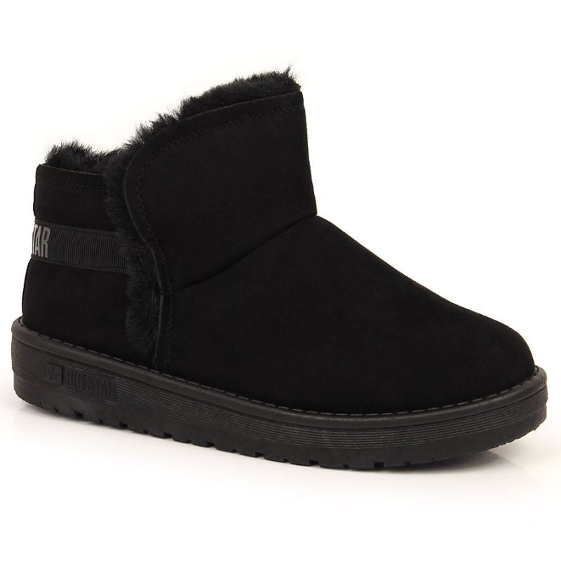 Black snow boots on the Big Star W INT1752 platform Footwear/Lifestyle Your Sports Performance