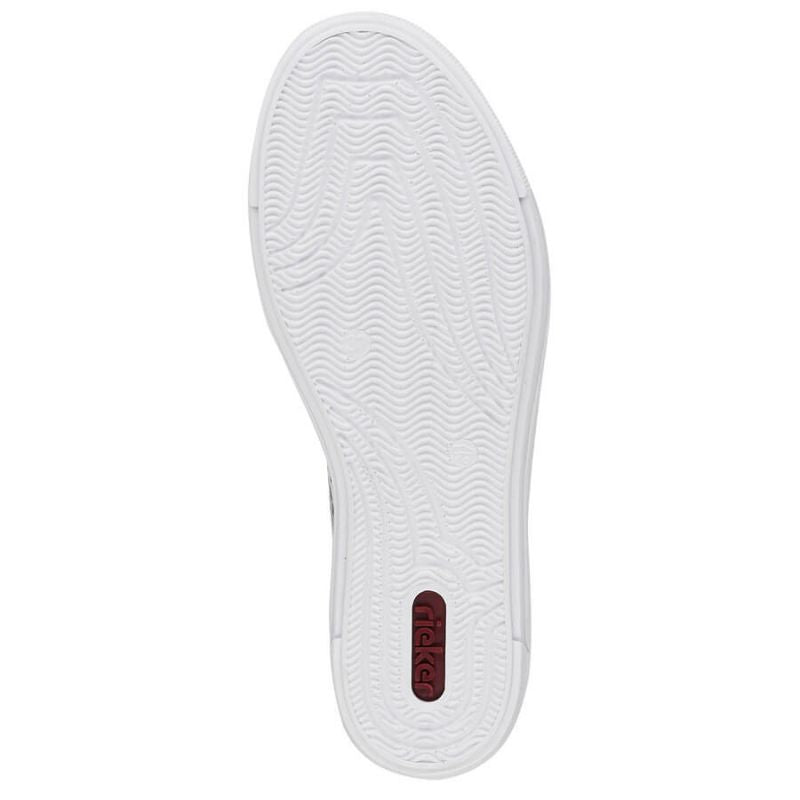 Rieker W RKR641 leather comfort shoes white