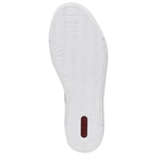 Rieker W RKR641 leather comfort shoes white