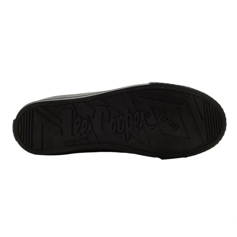 Lee Cooper women's sports shoes fabric sneakers stylish black Lee Cooper
