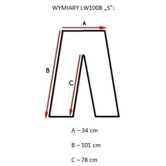 LEONE LW1008/S16 women's long trousers navy blue "S" In preparation Your Sports Performance