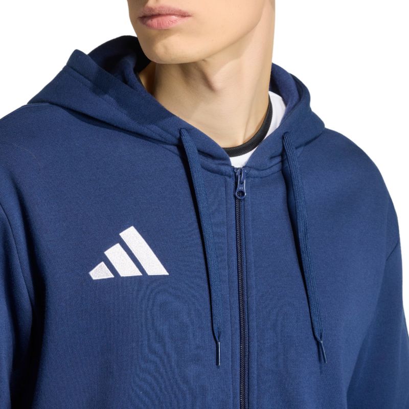 Men's adidas Entrada 26 FZ Hoody navy blue KF5946 To be categorized Your Sports Performance