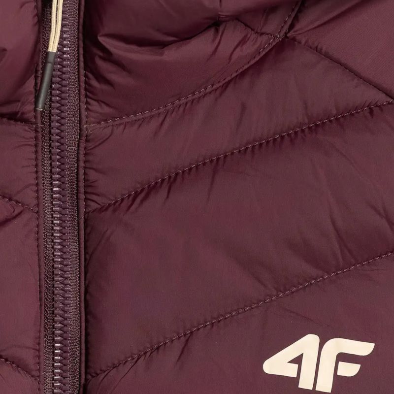 Women's 4F F372 Burgundy Vest 4FWAW26TVJAF372 60S
