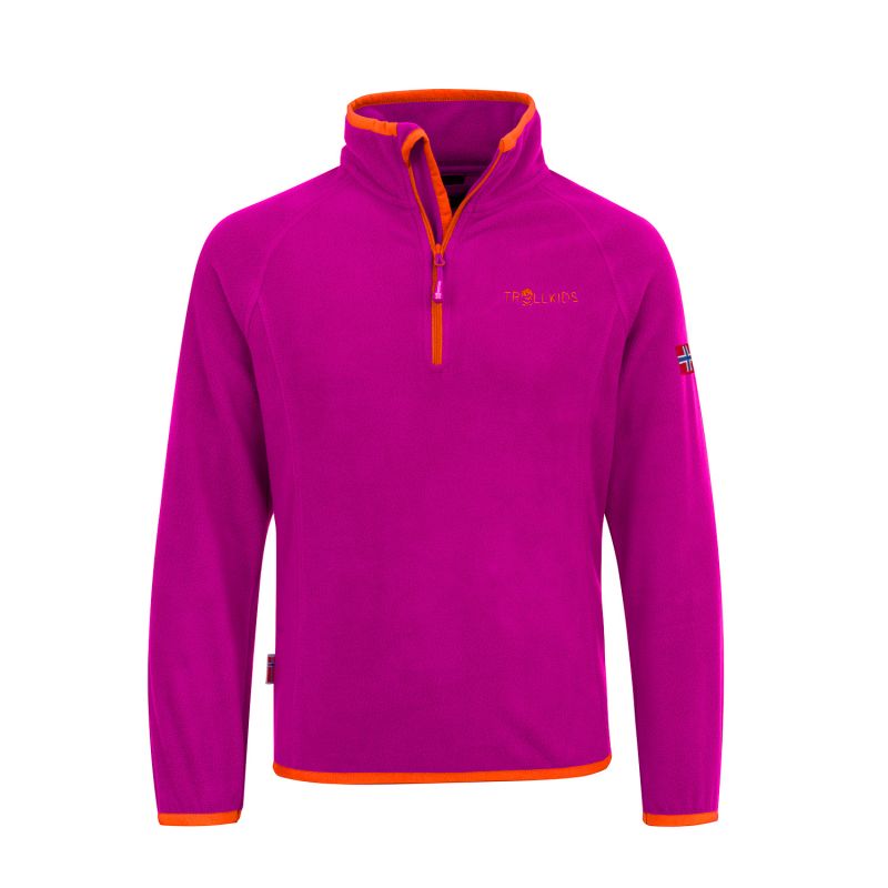 Trollkids Kids Nordland Half Zip Jr 707-200 sweatshirt Clothing/Lifestyle/Trollkids Your Sports Performance