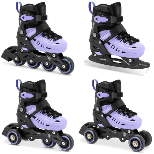 Spokey 4in1 4One Jr SPK-944622 inline skates size 29-33 Accessories/Skating/Rolki (pozostałe) Your Sports Performance