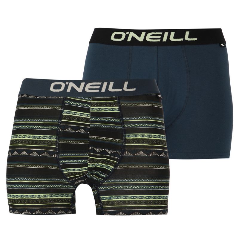 O'Neill Men Boxer Ikat Stripe &amp; Plain M 92800648066 Clothing/Lifestyle/4F Your Sports Performance