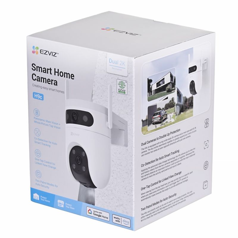 EZVIZ H9C WiFi 2K 2in1 IP surveillance camera (3MP+3MP) CCTV IP/Kamery Your Sports Performance