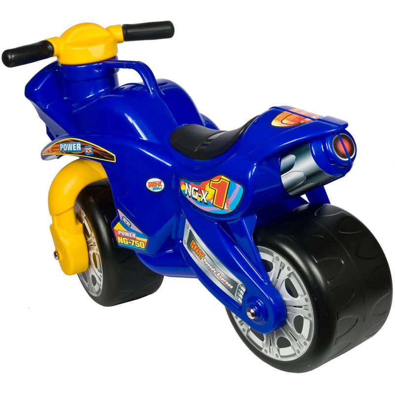 Riding toy car SPEED ENERO 68x29x49/32cm YELLOW BLUE Sport/Rowery/Rowerki Dziecięce Your Sports Performance