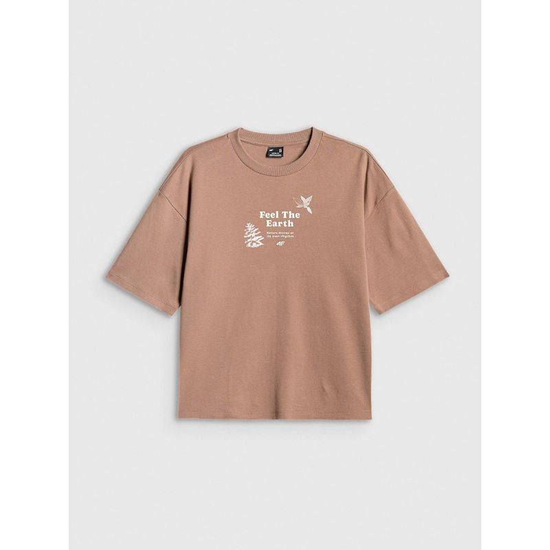 Women's regular printed T-shirt 4F 4FRSS26TTSHF3704-83S 4f