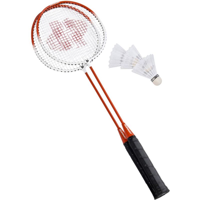 DONNAY 6-IN-1 ORANGE BADMINTON SET IN A CASE Sport/Sporty Rakietowe/Badminton/Zestawy Your Sports Performance