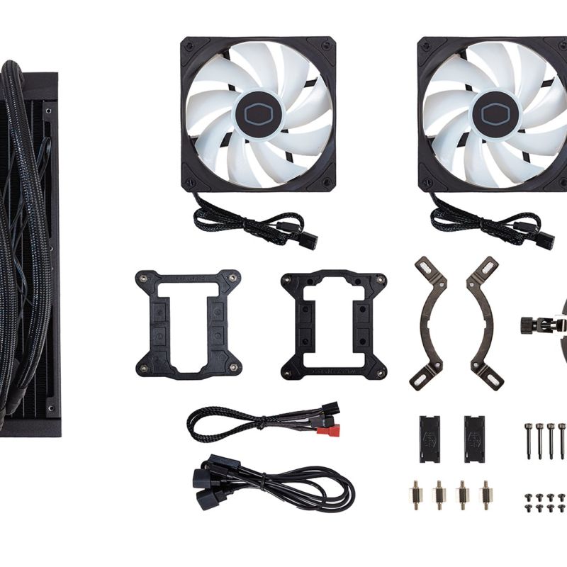 COOLER MASTER CPU WATER COOLER MASTERLIQUID 240L CORE ARGB MLW-D24M-A18PZ-R1 Chłodzenie/Chłodzenie - zestawy chłodzenia wodnego Your Sports Performance