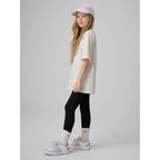 Girls' knitted leggings 4F 4FJRMM00TTIGF316-20S