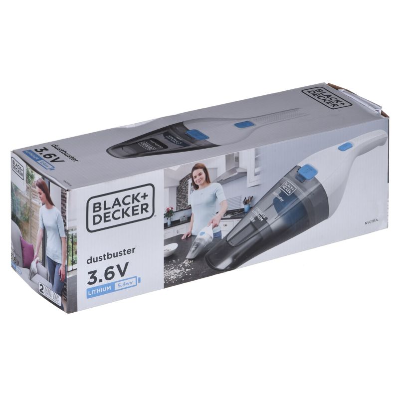Handheld Vacuum Cleaner 3.6V NVC115JL BLACK+DECKER AGD - Produkty/Odkurzacze Your Sports Performance