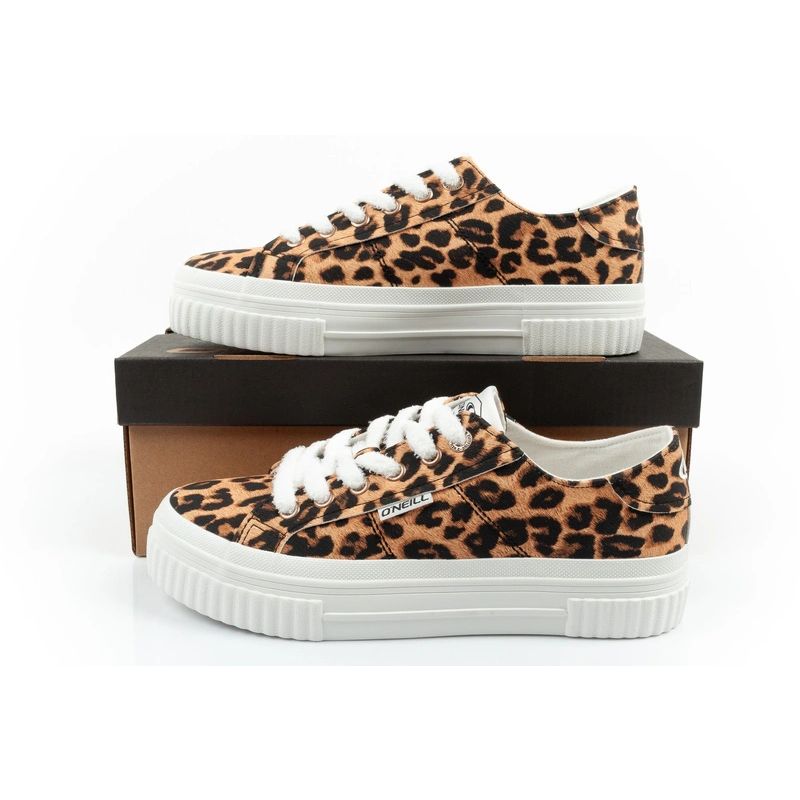 O'neill women's sports shoes Spinna C sneakers leopard fashionable comfortable ONeill