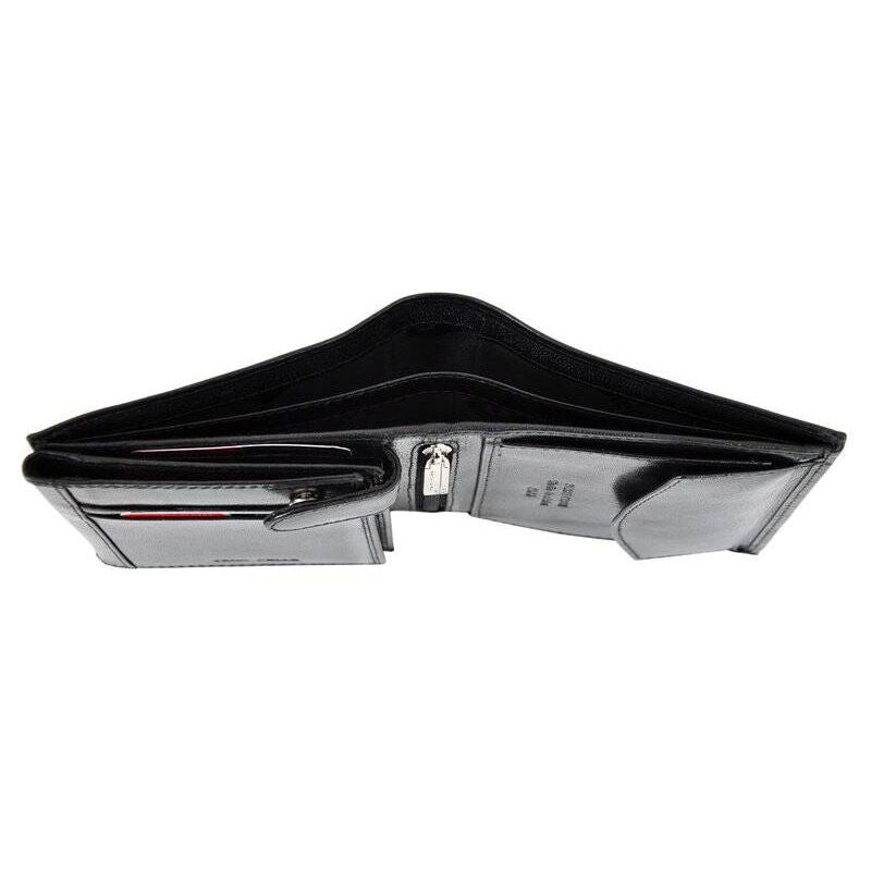 Pierre Cardin Men's Premium Leather RFID Zipper Wallet - YS520.1-326 Akcesoria i sprzęt koszykarski/Torby i plecaki Your Sports Performance
