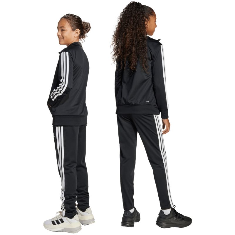 adidas Essentials Climacool Kids 3 Stripes Training Tracksuit 205 Black JD6502 In preparation Adidas
