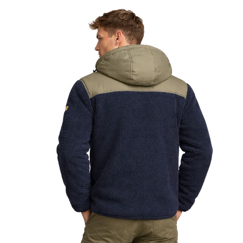 Geographical Norway Terpa Navy Db Men's Fleece 047-1 navy blue (WZ8006H/GN-Navy) Geographical Norway