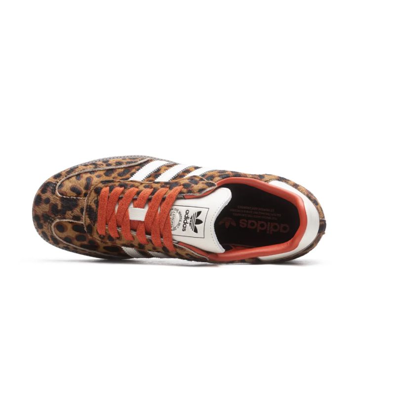 Adidas Samba OG W Leopard Preloved Red shoes JI2734 Obuwie/Buty do koszykówki męskie/Adidas Your Sports Performance