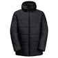 Men's transition jacket Jack Wolfskin DEUTZER LONG JKT M black breathable material black (1207451_6000) In preparation Your Sports Performance