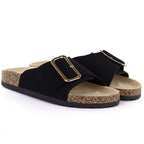 Women's black beach flip-flops Potocki GN17309 Potocki