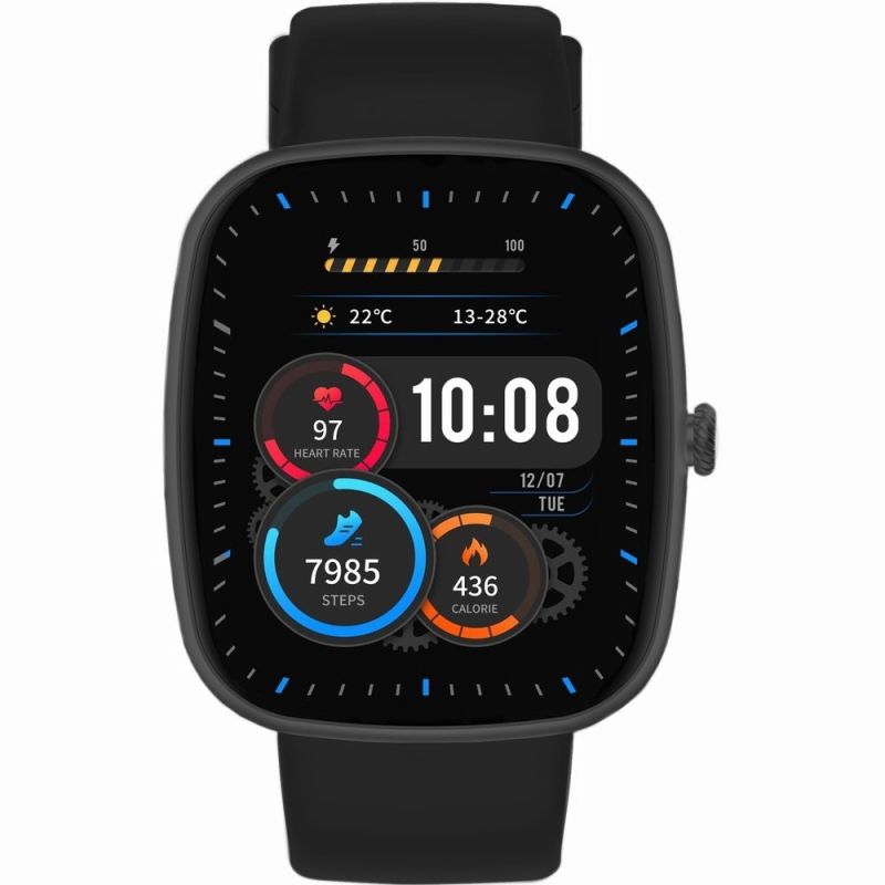 Smartwatch Gravity Black 2 Straps GT18-10 Smartwatche/Gravity Your Sports Performance