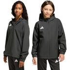 adidas Entrada 26 All Weather Kids Jacket Black JZ9104 adidas