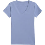 Women's T-shirt 4F F2969 denim 4FWAW25TTSHF2969 32S In preparation Your Sports Performance