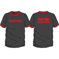 TOP TEN "WARNING" T-shirt, XL, black In preparation Your Sports Performance