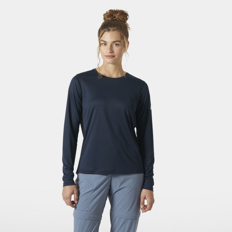 Helly Hansen HH Tech Crew LS 2.0 T-shirt W 49579 597 Clothing/Lifestyle/T-shirts/Helly Hansen Your Sports Performance