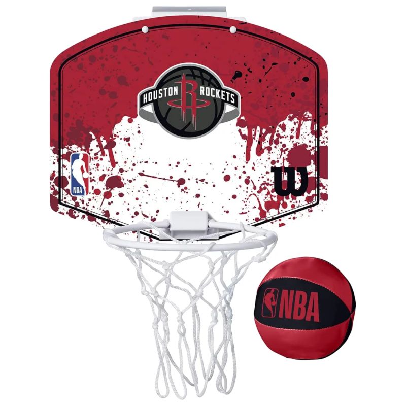 Basketball backboard Wilson NBA Team Houston Rockets Mini Hoop WTBA1302HOU Accessories/Sports facilities equipment Your Sports Performance