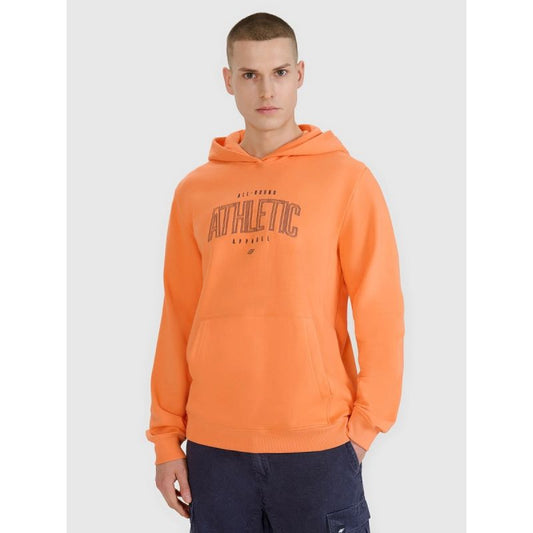 Men's sweatshirt with hood, open, 4F 4FRSS25TSWSM2201-70S *Kategoria tymczasowa Your Sports Performance