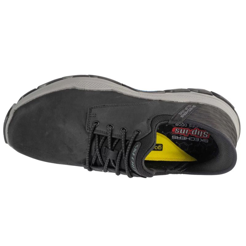 Skechers Slip-Ins: Respected - Garrett 205201-BLK Black 41 In preparation Your Sports Performance