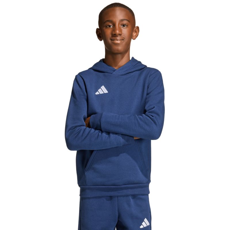 adidas Entrada 26 Hoody Kids’ Sweatshirt Navy JZ6567