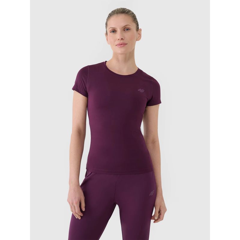 Women's training T-shirt regular quick-drying 4F 4FRSS25TFTSF1235-50S *Kategoria tymczasowa Your Sports Performance