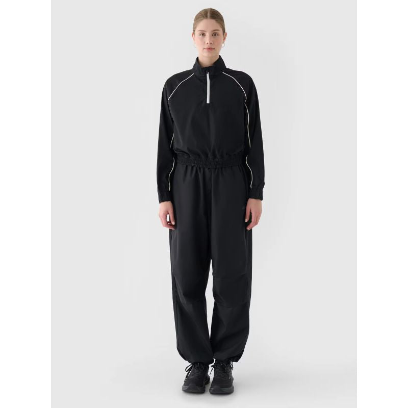 Women's cropped transition jacket with a stand-up collar 4F 4FRSS24TTJAF0886-20S *Kategoria tymczasowa Your Sports Performance
