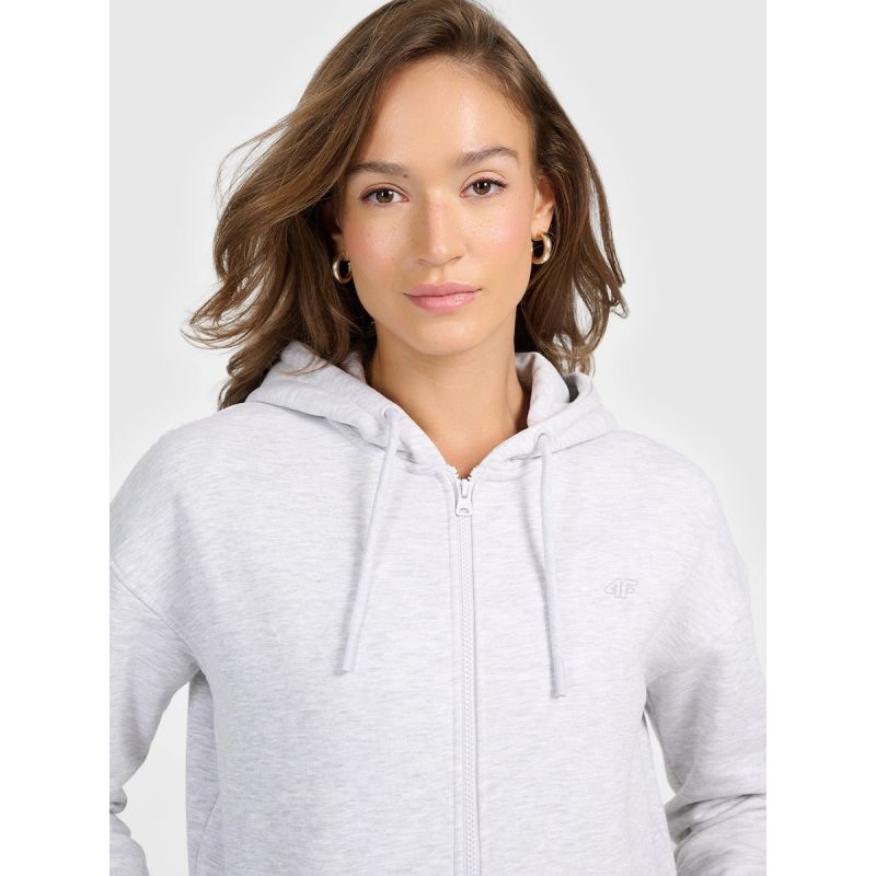 Women's zip-up hooded sweatshirt 4F 4FRMM00TSWSF2772-27M 4f