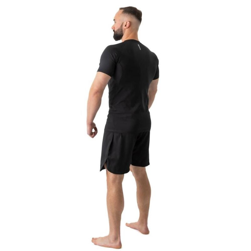 Rashguard short sleeve black BlackRS - S ODZIEŻ - Koszulki treningowe Your Sports Performance