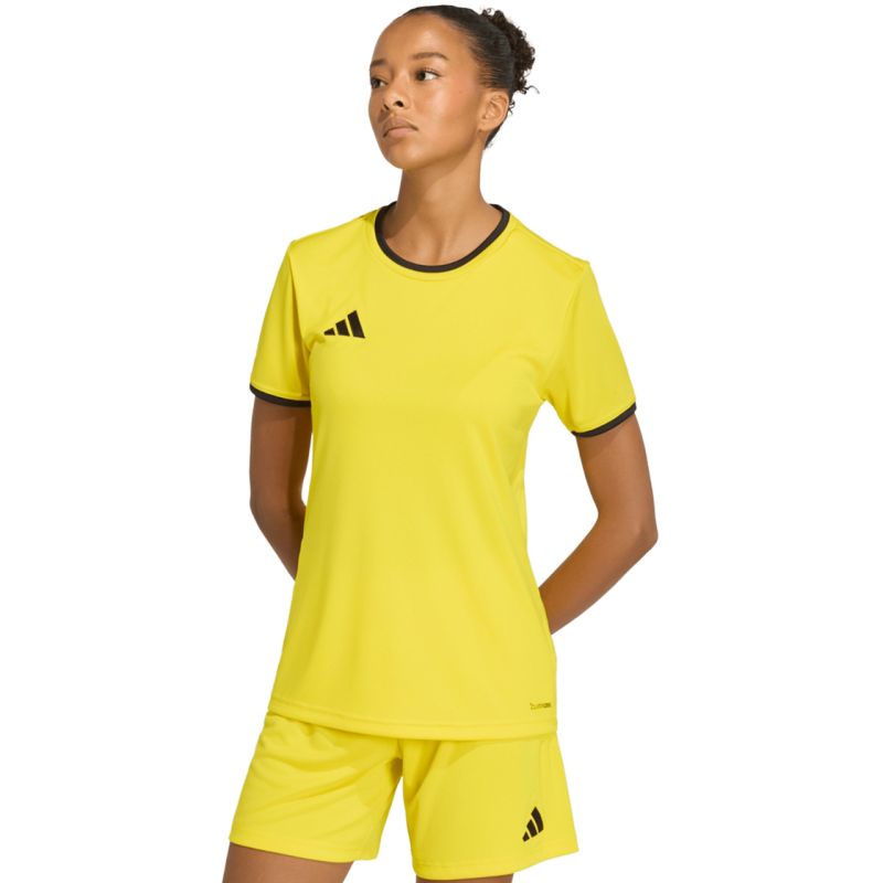adidas Entrada 26 Jersey Women's T-Shirt Yellow JZ2493