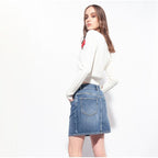 PINKO SHORT CARDIGAN WITH EMBROIDERED CHERRIES In preparation Your Sports Performance