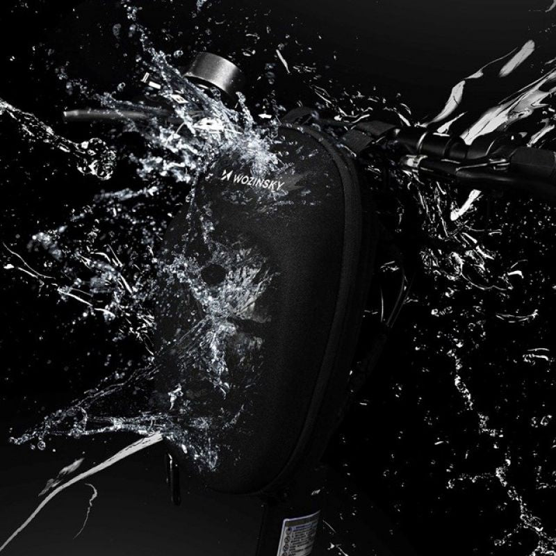 Wozinsky Waterproof Scooter Handlebar Bag 4L Black (WSB1BK) Import z Action/Rowery i akcesoria/Torby i sakwy Your Sports Performance