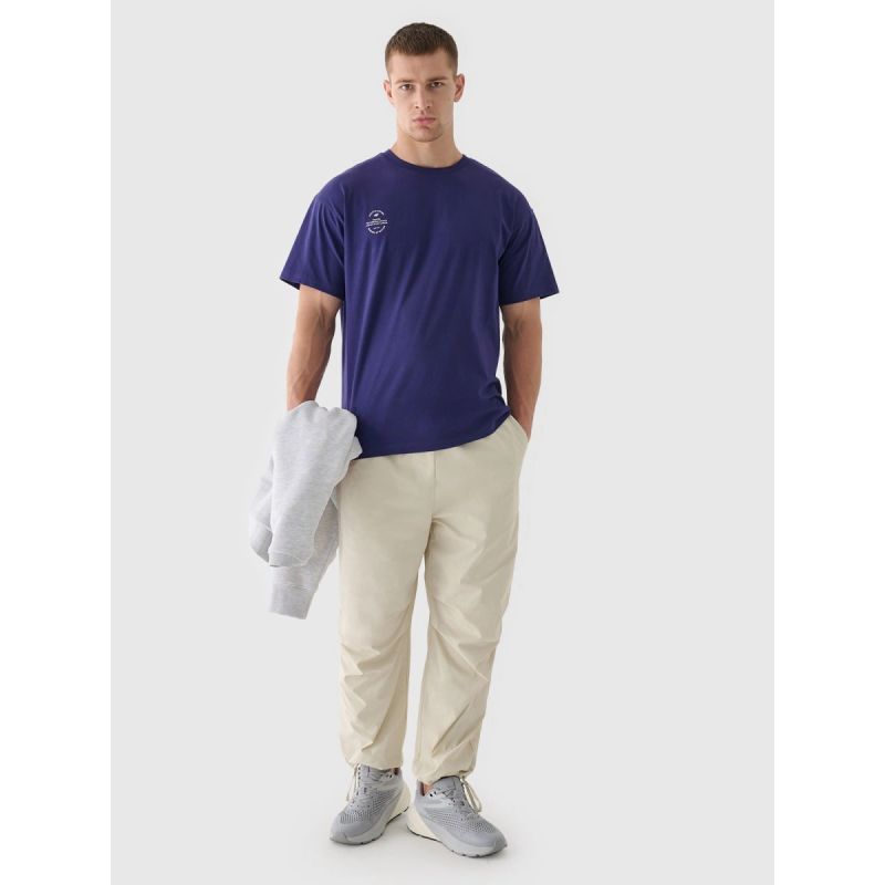 Smooth unisex oversize T-shirt 4F 4FRAW24TTSHU2672-31S *Kategoria tymczasowa Your Sports Performance