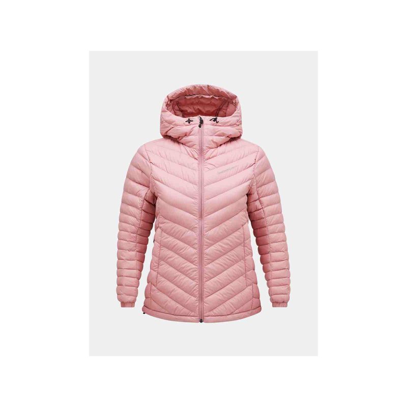 Peak Performance W Frost Down Hood Jacket Pink Import z PMSport Your Sports Performance