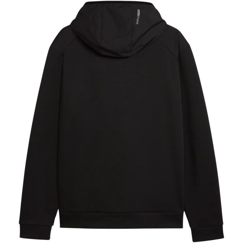 Men's Puma Tech Material Mix Hoodie, black 694490 01