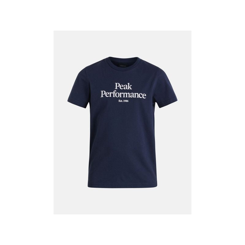 T-Shirt Peak Performance Jr Original Tee blue